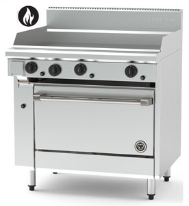 Goldstein PFC36G28-X 914mm Griddle Top Gas Oven, Gas Convection Oven