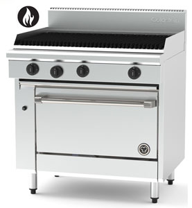 Goldstein PF840E-X 8 Burner Gas, Electric Static Oven