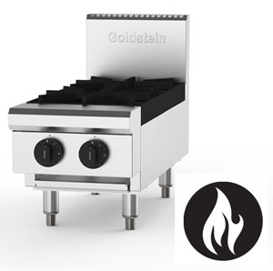 Goldstein PFB12-X 2 Burner Gas Cooktop