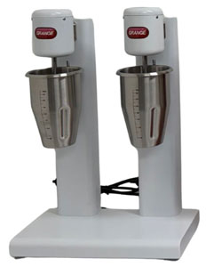 Grange GRMS2W White Twin Commercial Milkshake Mixer