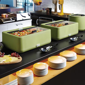 Hendi CDU0002 Commercial Buffet Chafing Dish - White