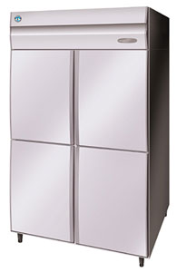 Hoshizaki HF-128MA-A 630L 2 Split Door Upright GN Freezer