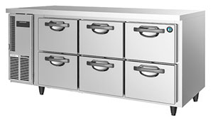 Hoshizaki RTC-167DEA-GN-6D 150mm Deep 6 Drawer Fridge