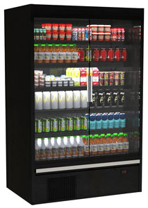 Hussmann H2TMDS-10 Self-Contained Multideck Display Chiller