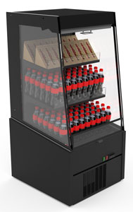 Hussmann SGN141S Semi Vertical Open Display Chiller