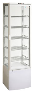 ICS Pacific COMO 6 Tier 520mm Wide Floor Standing Refrigerated Display