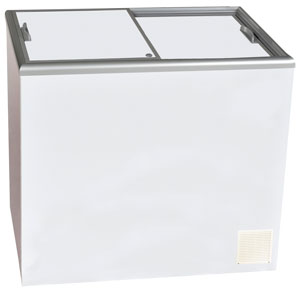 ICS Pacific NOVA 3 SSL 1094mm Wide Flat Top Solid Sliding Lid Chest Freezer