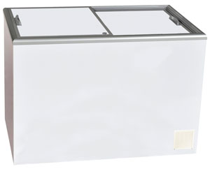 ICS Pacific NOVA 4 SSL 1344mm Wide Flat Top Solid Sliding Lid Chest Freezer
