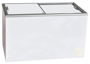 ICS Pacific NOVA 5 SSL 1544mm Wide Flat Top Solid Sliding Lid Chest Freezer