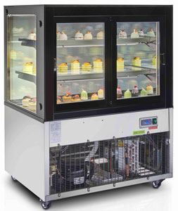 ICS Pacific NOVARA ECHO 90R 3 Tier 900mm Floor Standing Refrigerated Display