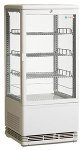 ICS Pacific VENICE 4 Tier Midsize Counter Top Refrigerated Display