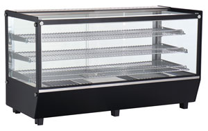 ICS Pacific VERONA 120H 3 Tier 1220mm Wide Counter Top Heated Display