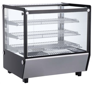 ICS Pacific VERONA 70H 3 Tier 670mm Wide  Counter Top Heated Display