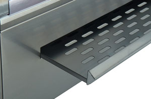 ICS Pacific VERONA 120H 3 Tier 1220mm Wide  Counter Top Heated Display