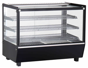 ICS Pacific VERONA 90H 3 Tier 870mm Wide Counter Top Heated Display