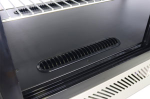 ICS Pacific VERONA 90R 3 Tier 885mm Wide Counter Top Refrigerated Display