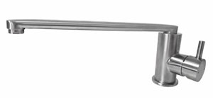 Jetstream JET3560D Deck Mount Swing Faucet Sink Mixer, 300mm Spout