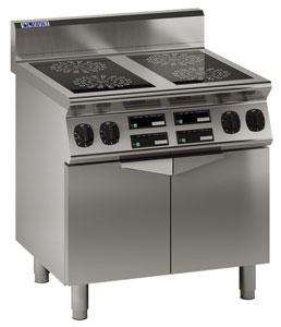 Luus EC7-4B 4 Burner, 800mm Induction Cooktop
