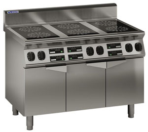 Luus EC7-6B 6 Burner, 1200mm Induction Cooktop