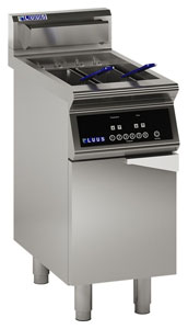 Luus EF7-40 400mm Twin Basket Induction Fryers