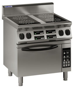 Luus ER7-4B 4 Burner Induction Cooktop with Oven