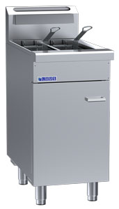 Luus FSV-45 2 Basket Split V-Pan Fryer