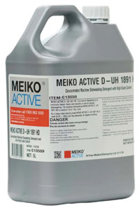 Meiko Active D-UH 1891 HD Dishwashing Detergent - 2 x 5L Bottles