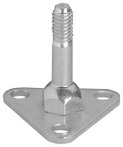 Metro ME.9993Z Zinc Foot Plate To Suit Metro Shelving