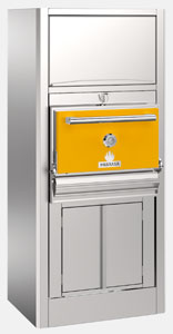 Mibrasa HMB-AC-75 Charcoal Oven with Top and Bottom Cupboard and Heating Rack