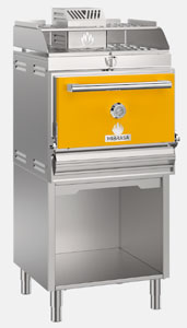 Mibrasa HMB-MA-SB-75 Charcoal Oven with Stand and Heating Rack