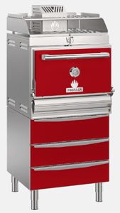 Mibrasa HMB-HOT-SB-75 Hot Oven with Heated Holding Drawers and Heating Rack