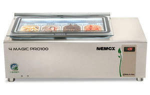 Nemox 4 MAGIC PRO100 I-GREEN Benchtop Ice Cream Machine