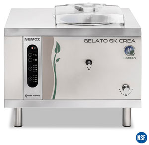 Nemox GELATO 6K CREA I-GREEN Benchtop Ice Cream Machine