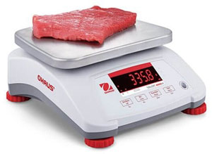 OHAUS OHA30035557 V41PWE15T Valor 4000 15kg x 2g Commercial Bench Scale