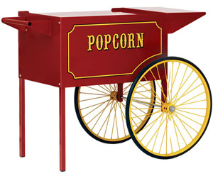 Paragon Medium Cart (8 oz) (4 oz) Medium Popcorn Machine Cart for Theater Pop 8 Oz
