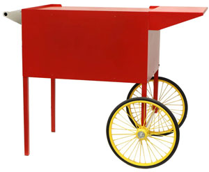 Paragon Small Cart (4 oz) Small Popcorn Machine Cart for Theater Pop 4 Oz