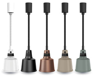 Roband PR20CC 200 Series Pendant Heat Lamps - Custom Colour