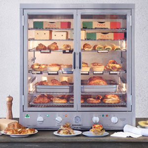 Roband H200F 'Heat ‘n’ Hold' Food Display Warmer - Fixed Glass