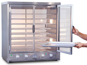 Roband H200F 'Heat ‘n’ Hold' Food Display Warmer - Fixed Glass