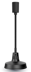 Roband PR30BK 300 Series Pendant Heat Lamps - Black