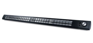 Roband SE1500B Compact Infrared Strip Heat Lamp 1500mm Black Finish 1500W
