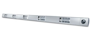 Roband SQ2100 Compact Quartz Strip Heat Lamp 2100mm Aluminium Finish 1750W