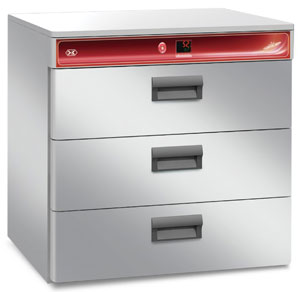 Selcyus HHD0003E Commercial 3 Drawer Heated Holding Cabinet
