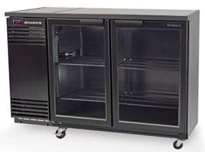 SKOPE BB380X-2SW-WH 2 Door UB Backbar Fridge