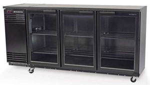 SKOPE BB580X-3SW-SS 3 Door UB Backbar Fridge