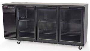 SKOPE BB580X-3SW-WH 3 Door UB Backbar Fridge