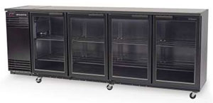 SKOPE BB780X-4SW-SS 4 Door UB Backbar Fridge