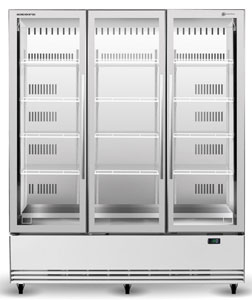SKOPE BME1500N-A ActiveCore 3 Door Display Refrigerator
