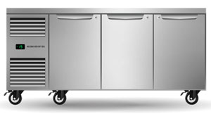 SKOPE ProSpec PG11.UBF.3.SD 3 Solid Door GN 1/1 Underbench Freezer