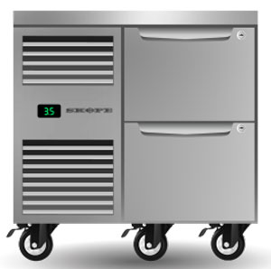 SKOPE ProSpec PG11.UBR.1.D2 2 Drawer 1 Bay GN 1/1 Underbench Fridge